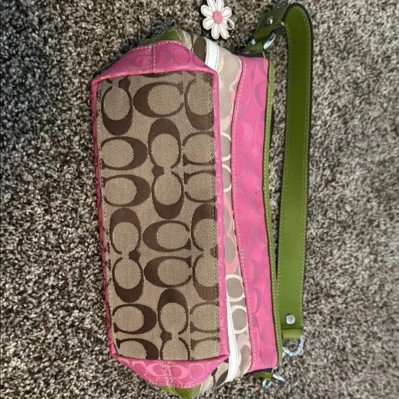 Coach Multicolor Striped Shoulder Bag - Picture 4 of 4